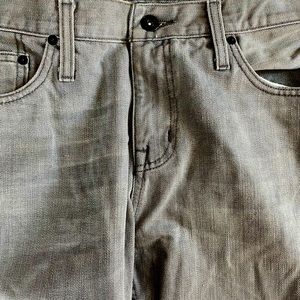 New w/O Tags Mossimo slim-straight 34x32 grey jeans.